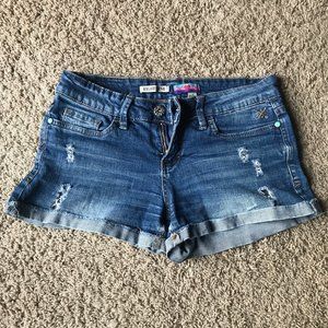 Eight2Nine women's or teen jean / denim shorts, size XS